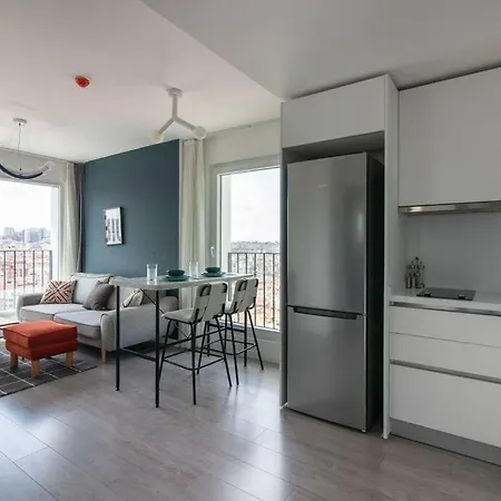 Appartamento Sleek & Modern 1br Corner Flat W Views + Parking #191 Provincia di Istanbul
