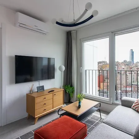 Sleek & Modern 1br Corner Flat W Views + Parking #191 Provincia di Istanbul