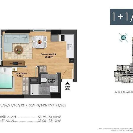 Sleek & Modern 1br Corner Flat W Views + Parking #191 דירה *